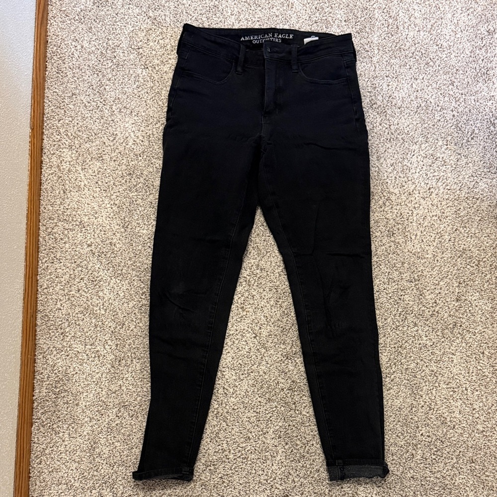 American Eagle Outfitters Women's Black Skinny Jeans